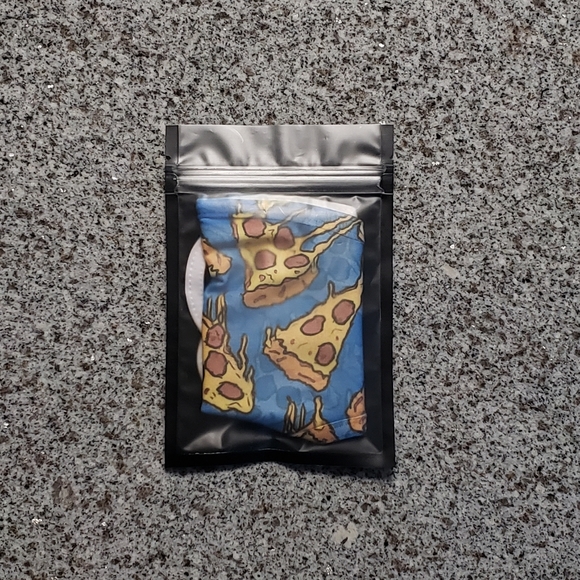 Pizza Slice Face Covering Mask - non medical - Picture 2 of 2